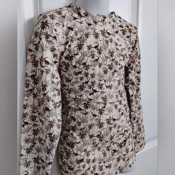 Konges Sløjd Dinosaur Rashguard Swim Top - Picture 3 of 6